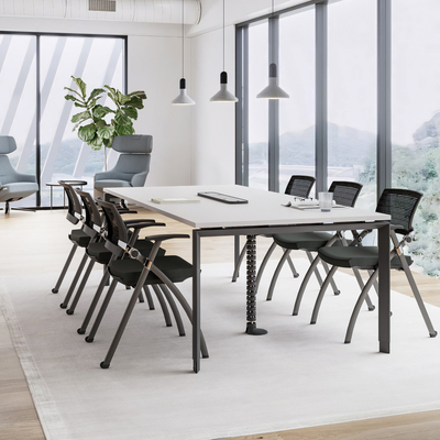 comprar MC3.0 Muebles de oficina Mesa de conferencias Diseño minimalista elegante Pies ajustables Tamaño personalizado online manufacture