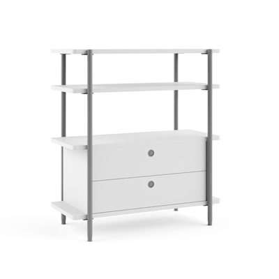 comprar FLEX Manilla redonda gabinete de almacenamiento de oficina estantería abierta con puertas ocultas de gancho online manufacture