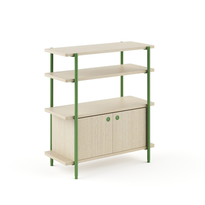 comprar FLEX Cabinet de almacenamiento de oficina abierto moderno con puertas y estantes de diseño de múltiples niveles online manufacture
