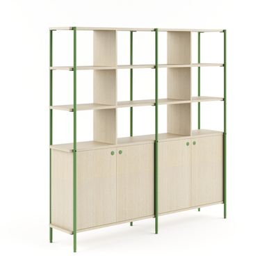 comprar FLEX Moderno de la oficina de madera separación de estanterías Unidad de gabinete divisores organizador de estanterías abiertas online manufacture