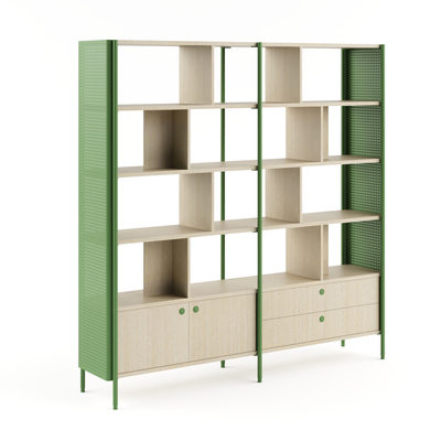 comprar FLEX Estantes de almacenamiento de madera resistente de utilidad de diseño simple de múltiples usos Tamaño de color personalizado online manufacture