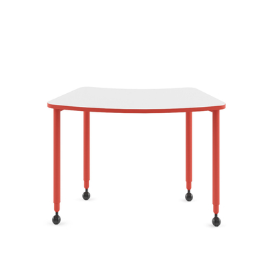 comprar FLEX Mesas de salón de conferencias modulares, mesa de reuniones de entrenamiento dinámico con ruedas online manufacture