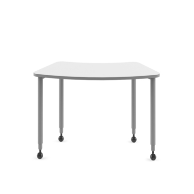 comprar Tablas de conferencias modulares en forma de arco circular con diseño contemporáneo de casters online manufacture