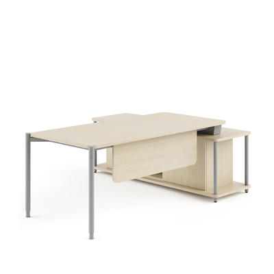 comprar FLEX Directivo Ejecutivo Estación de trabajo Muebles de oficina Diseño elegante con cajones cerrables online manufacture